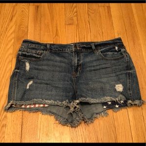 Old Navy Boyfriend shorts size 14